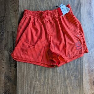 NWT Puma X Vogue Women's Size Medium Red Gym Athletic Shorts MSRP $55